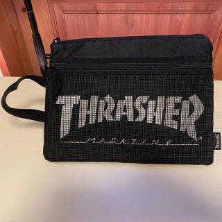 スラッシャー(THRASHER)のTHRASHER ポーチ M(セカンドバッグ/クラッチバッグ)