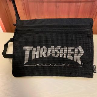 スラッシャー(THRASHER)のTHRASHER ポーチ L(セカンドバッグ/クラッチバッグ)