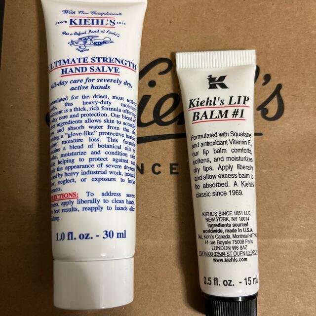 Kiehl's(キールズ)のキールズ　ハンドクリーム&リップバーム コスメ/美容のボディケア(ハンドクリーム)の商品写真