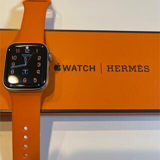 アップル(Apple)のApple Watch 4 エルメス HERMES ドゥーブルトゥール付 極美品(その他)