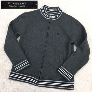 BURBERRY BLACK LABEL - Burberry Black Labelトラック ジャケット ホースロゴ 黒色の通販 by レモン屋｜バーバリーブラックレーベルならラクマ