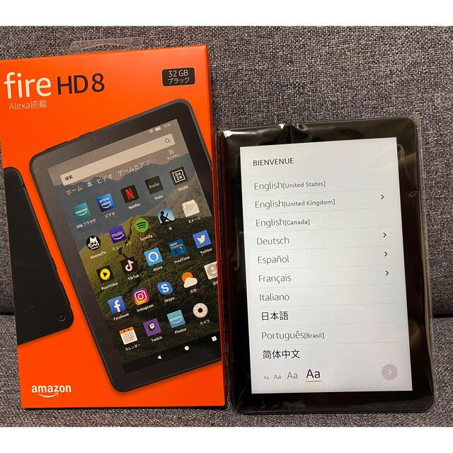 Amazon 第10世代タブレット　32GB fireHD8fireHD