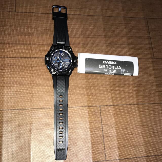 G-SHOCK(ジーショック)のGST-B100BNR-1AJR  BLUE NOTE RECORDS メンズの時計(腕時計(アナログ))の商品写真