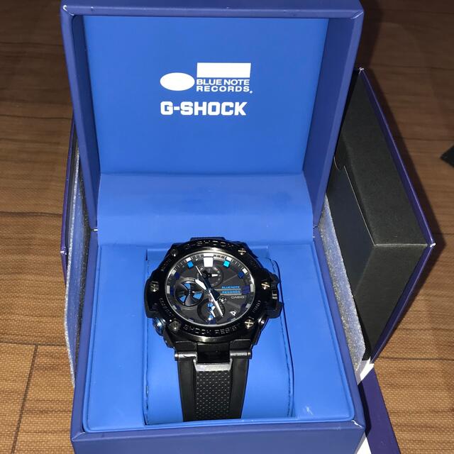 G-SHOCK(ジーショック)のGST-B100BNR-1AJR  BLUE NOTE RECORDS メンズの時計(腕時計(アナログ))の商品写真