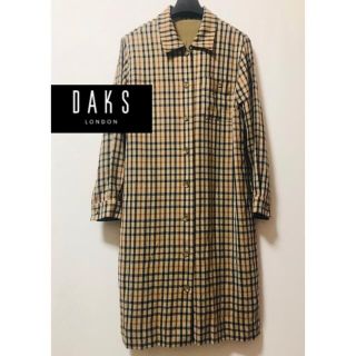 DAKS ワンピース ギンガムチェック チェックシャツ