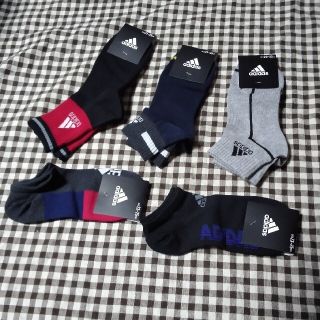 アディダス(adidas)のadidas PUMA 靴下５足組×２セット　23～25cm(靴下/タイツ)