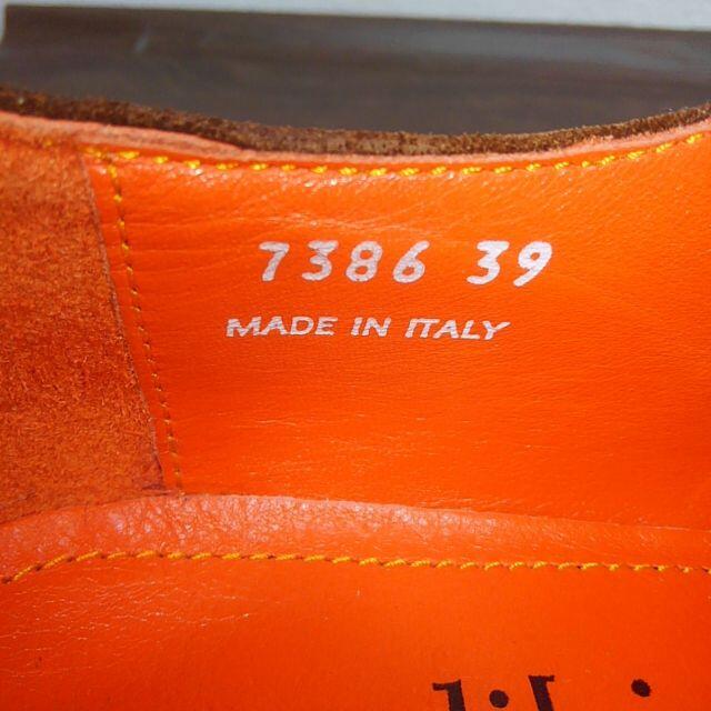 ■定価2.8万|イタリア靴入門に◎プレディビーノ|濃茶|39|24.5-25cm