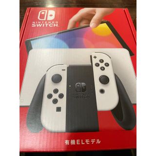 ニンテンドースイッチ(Nintendo Switch)のNintendo Switch 有機ELモデル　ホワイト 本体(家庭用ゲーム機本体)