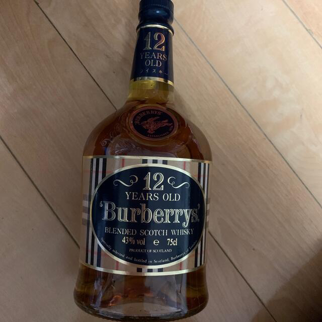 BURBERRY(バーバリー)のバーバリー　ウイスキー 食品/飲料/酒の酒(ウイスキー)の商品写真