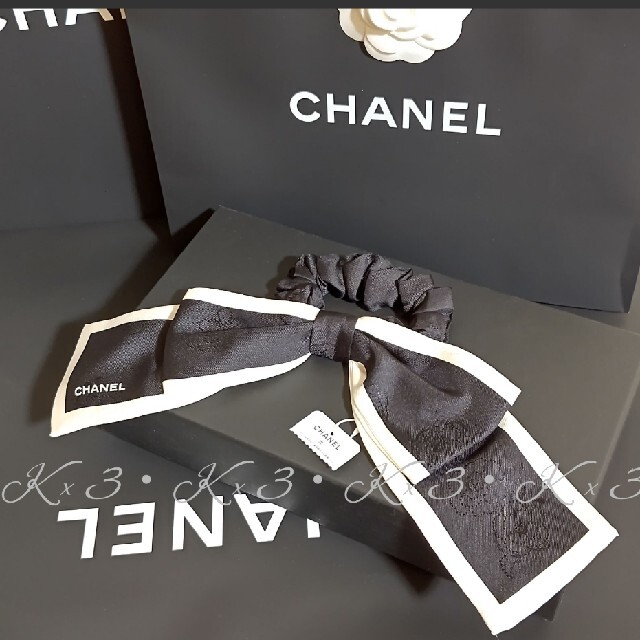 送料無料/即納 CHANEL リボンシュシュ CHANEL シャネル リボン シュシュ ヘアアクセサリー ホワイト 白 新品 - cima.fcen.uba.ar