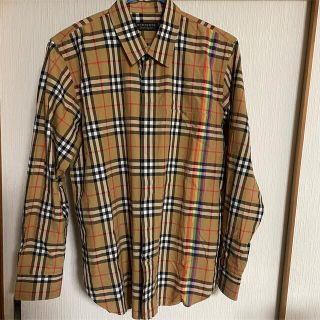 バーバリー(BURBERRY)の定価約7万円 BURBERRY レインボーシャツ(Tシャツ/カットソー(七分/長袖))