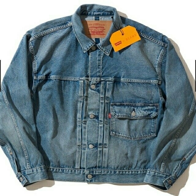 LEVI'S BEAMS SUPER WIDE TRUCKER XL Used39sのLEVI