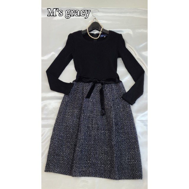 美品♪(38)　M's gracy  ドッキングワンピース