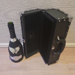 ドンペリニヨン(Dom Pérignon)のエンジェルシャンパン ブラック 空瓶空箱セット！(小物入れ)