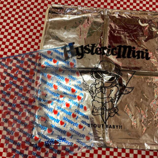 HYSTERIC MINI(ヒステリックミニ)のヒスミニ♡ショップ袋♡4枚セット♡①②③ レディースのバッグ(ショップ袋)の商品写真