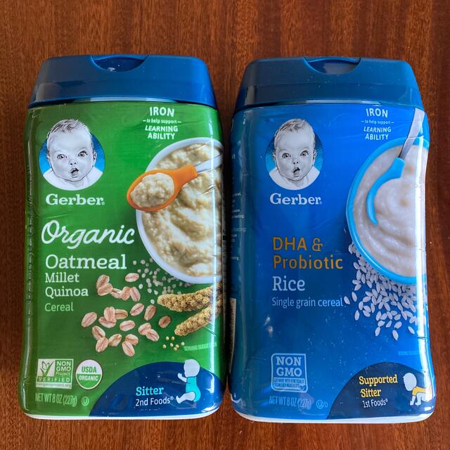 Gerber(ガーバー)のGarberライスシリアル　オートミール キッズ/ベビー/マタニティの授乳/お食事用品(その他)の商品写真