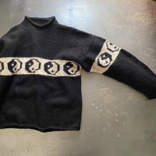 【美品】韓国80'S Vintage　ハイゲージニット　セーター