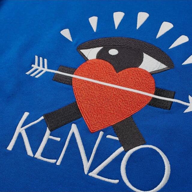 KENZO(ケンゾー)のKENZO Valentine's Crew Sweat ブルー　ケンゾー メンズのトップス(スウェット)の商品写真