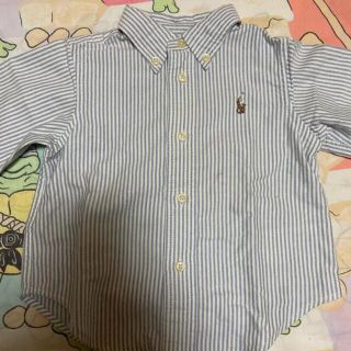 ラルフローレン(Ralph Lauren)のラルフローレン♡ストライプシャツ♡80(Ｔシャツ)