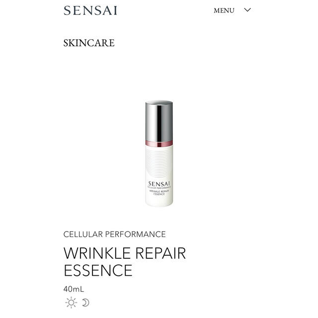 Kanebo(カネボウ)のKANEBO SENSAI WRINKLE REPAIR ESSENCE40ml コスメ/美容のスキンケア/基礎化粧品(美容液)の商品写真