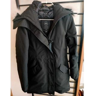 カナダグース(CANADA GOOSE)のカナダグース ロスクレアパーカ ブラックレーベル Sサイズ(ダウンジャケット)