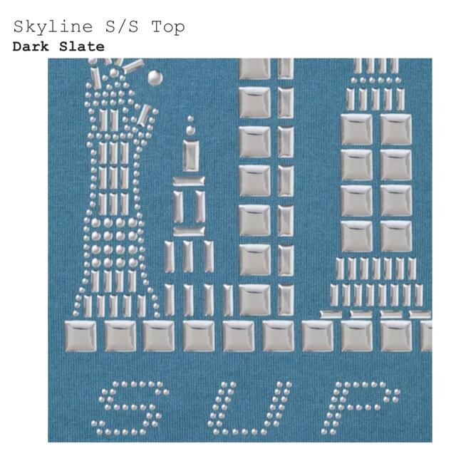 ウィンダン Supreme - Supreme Skyline S/S Top Dark Slate Lサイズの通販 by 天国東京｜シュプリームならラクマ にもお