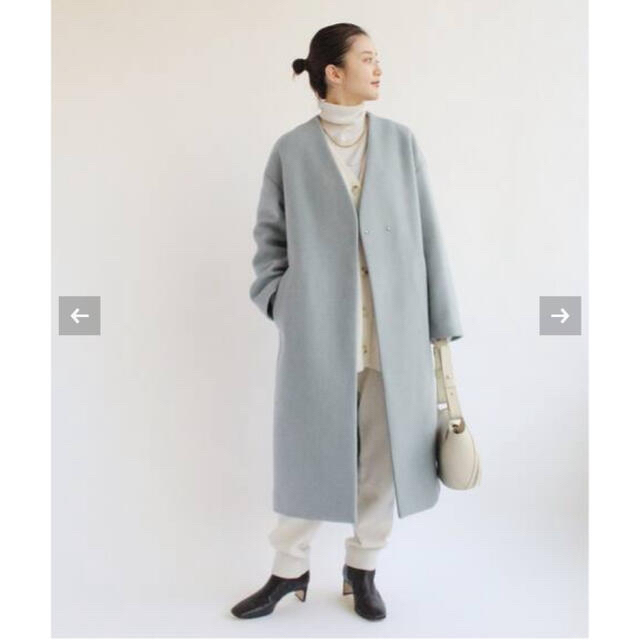 激安】 IENA 限定カラー 新品タグ付き 38 MANTECOノーカラーコート
