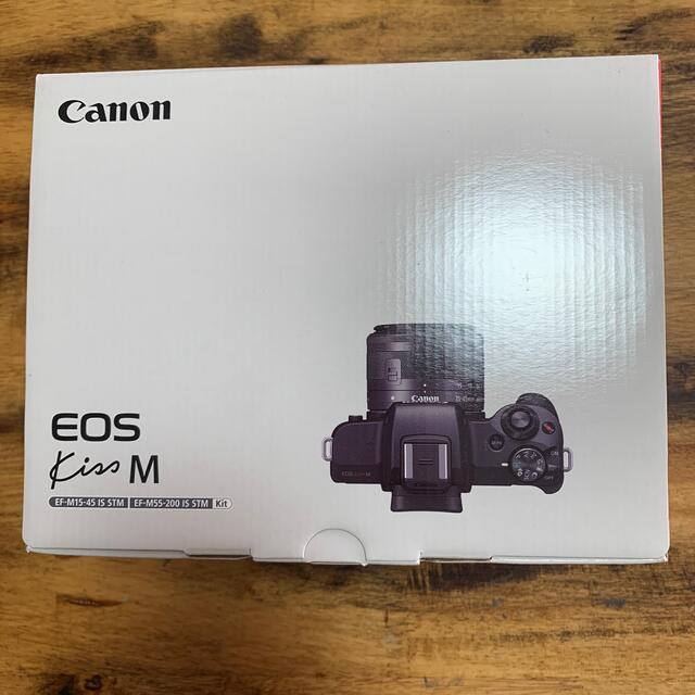 587mm本体重量Canon  EOS KISS M Wズームキット WH