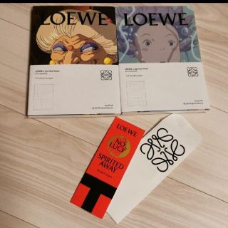 ロエベ(LOEWE)のロエベ　千と千尋　湯婆婆　ノート2冊　湯札しおり1枚(ノート/メモ帳/ふせん)