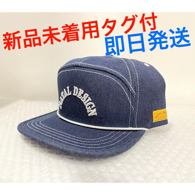 NATAL DESIGN(ネイタルデザイン)の新品未着用タグ付 NATAL DESIGN GOOD BOY CAP DENIM メンズの帽子(キャップ)の商品写真