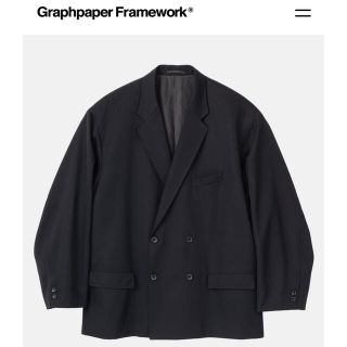 コモリ(COMOLI)のgraphpaper Selvage Wool Double Jacket(テーラードジャケット)