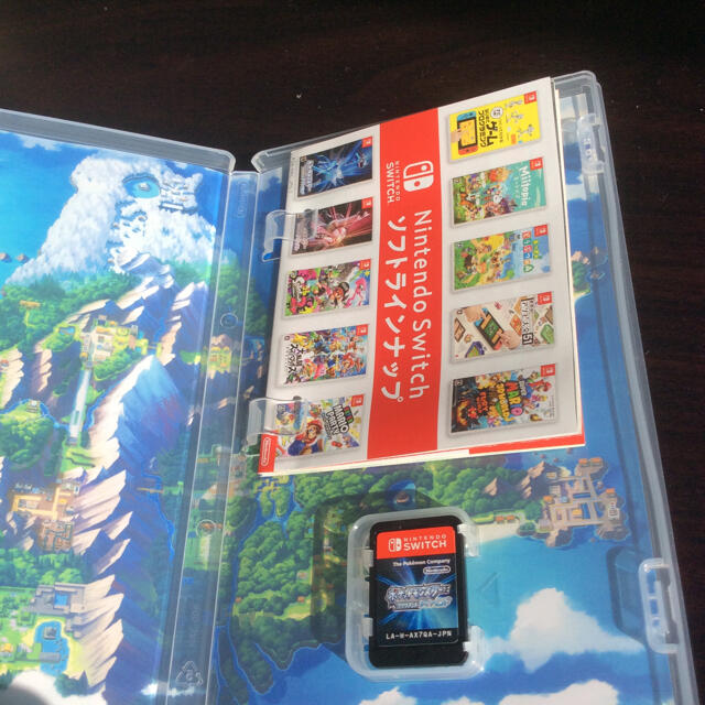 Nintendo Switch(ニンテンドースイッチ)のポケモンブリリアントダイヤモンド エンタメ/ホビーのゲームソフト/ゲーム機本体(家庭用ゲームソフト)の商品写真
