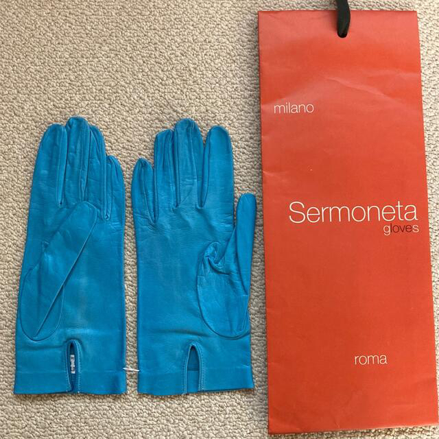 Sermoneta gloves ITALY セルモネータ 革手袋 - 小物