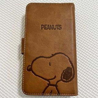 ピーナッツ(PEANUTS)のスヌーピー Iphoneケース 手帳型(iPhoneケース)