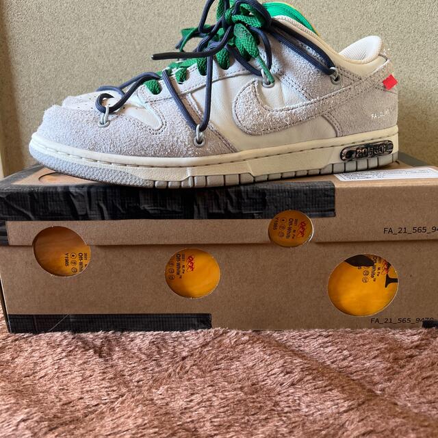 NIKE DUNK Off-White 20of50 26.5cm