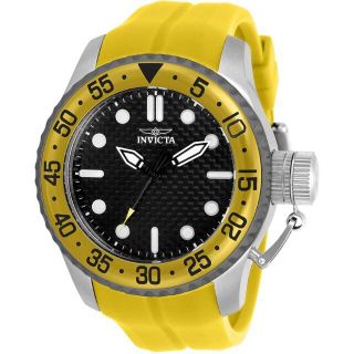 インビクタ(INVICTA)の新作★SCUBA★カーボンダイアル★イエロー★ Invicta(腕時計(アナログ))