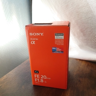 ソニー(SONY)のsony FE20mm f1.8G(レンズ(単焦点))