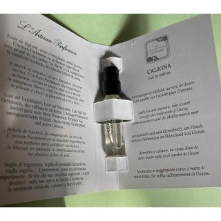 ラルチザンパフューム(L'Artisan Parfumeur)のカリーニャ 1.5mlサンプル(ユニセックス)