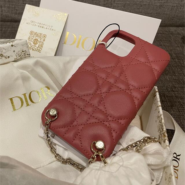 LADY DIOR IPHONE 12 & 12 PROチェーン付きケース | www.innoveering.net