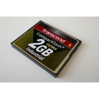 トランセンド(Transcend)の工業用 ＣＦカード　トランセンド　2GB　コンパクトフラッシュ メモリー(その他)