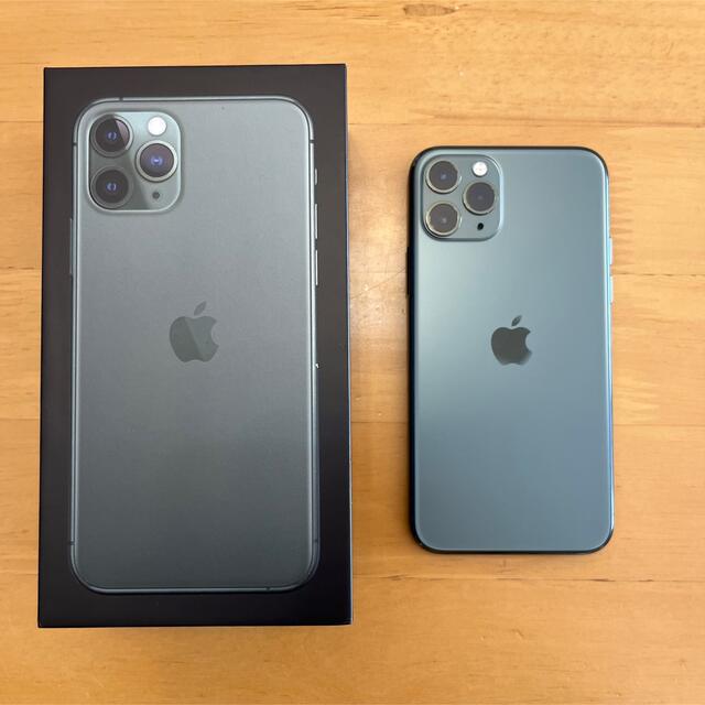 スマホ/家電/カメラ【美品】iPhone11pro 256GB SIMフリー AppleCare有