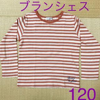 ブランシェス(Branshes)のロンT  ブランシェス　120 ボーダー(Tシャツ/カットソー)