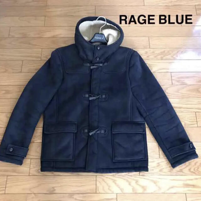 RAGEBLUE(レイジブルー)の【RAGEBLUE 】レイジブルー メンズ ダッフルコート ネイビー メンズのジャケット/アウター(ダッフルコート)の商品写真