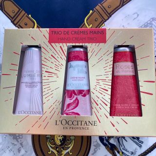 ロクシタン(L'OCCITANE)のロクシタンフランボワーズフリジアハンドクリームトリオ(ハンドクリーム)