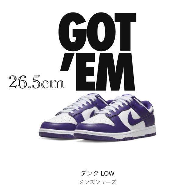Nike Dunk Low Purple 26.5cm