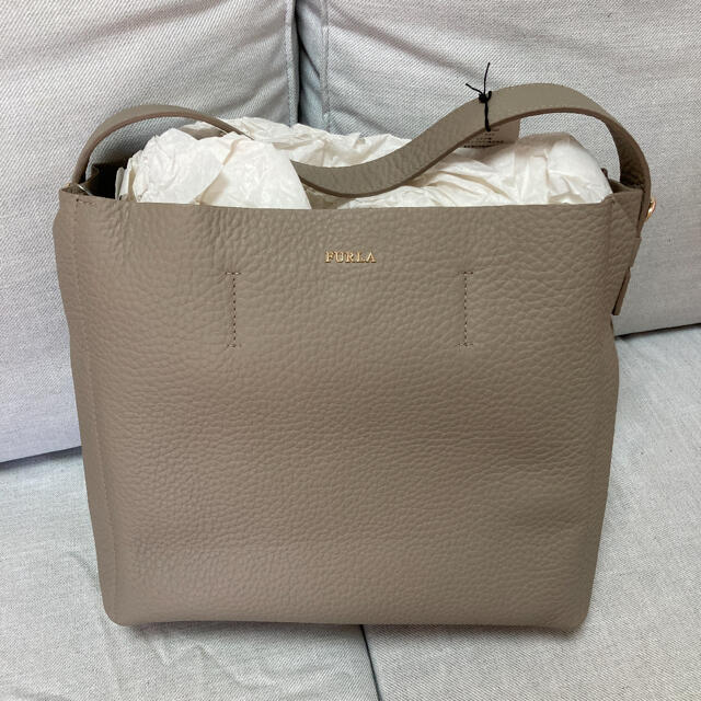 非売品 FURLA フルラ カプリッチョ ショルダー ホーボーバッグ M labca