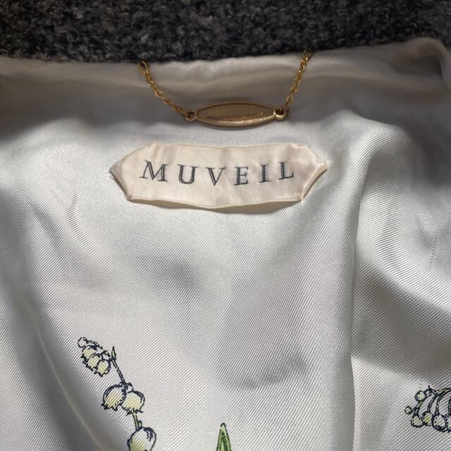 MUVEIL WORK(ミュベールワーク)のMUVEIL ミュベール　ウールジャケット レディースのジャケット/アウター(ブルゾン)の商品写真