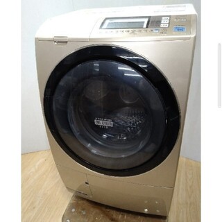 ヒタチ(日立)のドラム式洗濯機　日立　ビッグドラムスリム　風アイロンでふんわり乾燥　シャンパン(洗濯機)