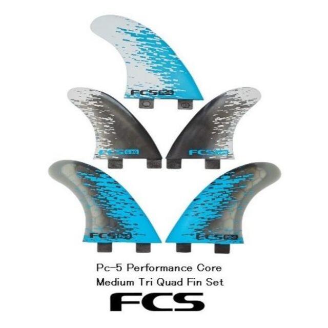 FCS　PC-5 Tri QUAD　FIN　Set スポーツ/アウトドアのスポーツ/アウトドア その他(サーフィン)の商品写真