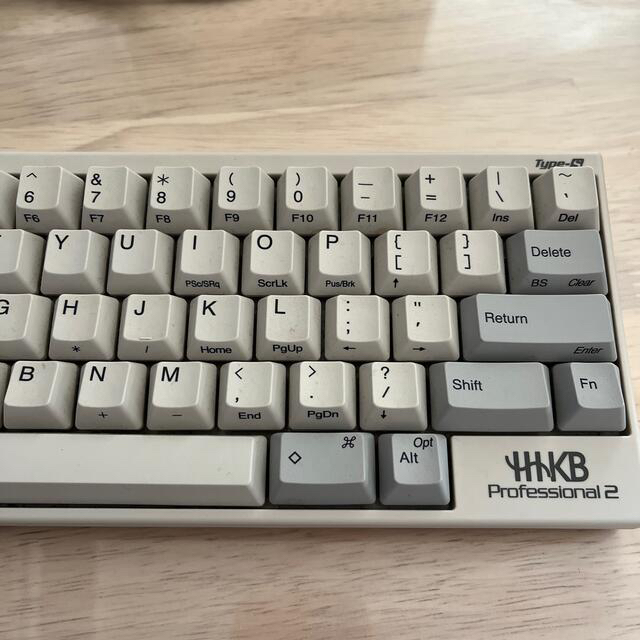 富士通(フジツウ)のHHKB Professional 2 type-s 英字配列　箱なし スマホ/家電/カメラのPC/タブレット(PC周辺機器)の商品写真